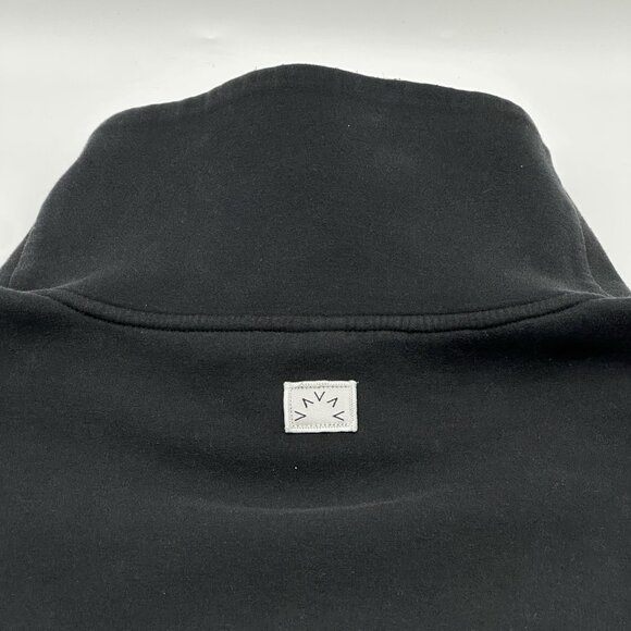 Varley Freya Women’s Size Medium Black Rolled High Neck Athleisure Sweatshirt - Picture 11 of 11